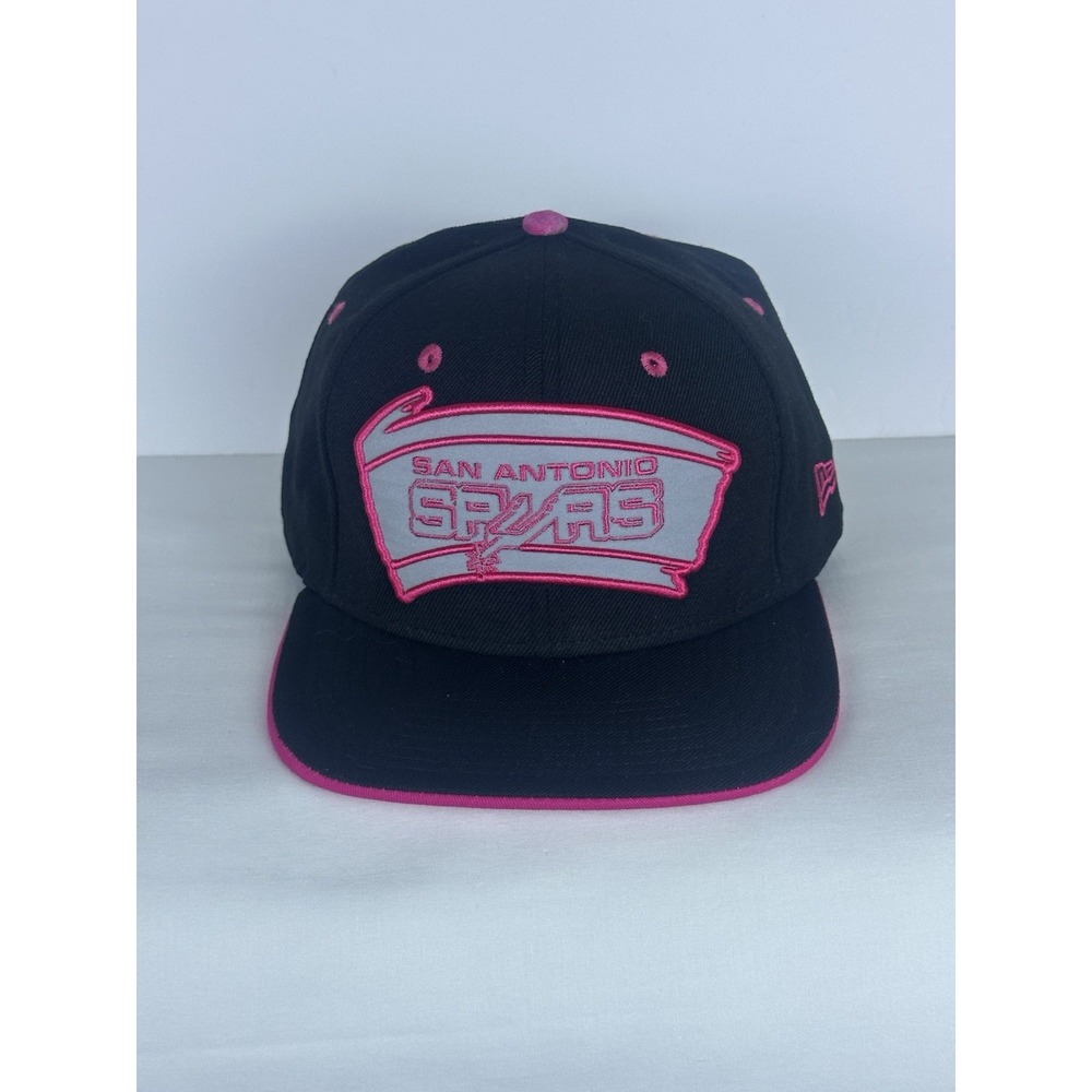 San Antonio Spurs New Era 9FIFTY SnapBack Hat Cap Y2K NBA Basketball ***Read***